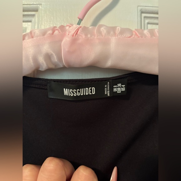 Black sheer sleeved blouse - Picture 5 of 5